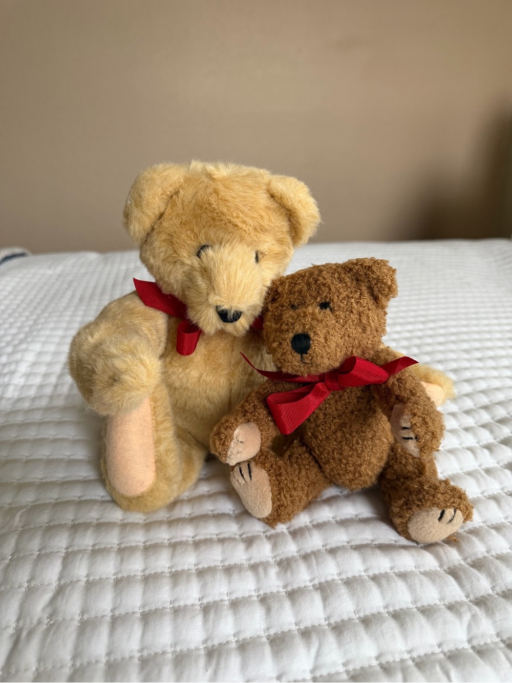 Fluffy Vanderbear - Vintage Jointed Teddy Bear plus One!